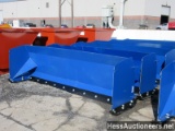 10' SNOW PUSHER WITH STEEL BLADE