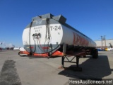 1980 TRAILMOBILE 42' TANK TRAILER