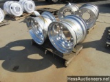 ALCOA 14 X 22.5 ALUMINUM RIMS