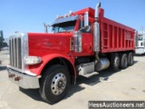 2008 PETERBILT 388 TRI AXLE STEEL DUMP