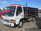 2005 ISUZU NPR HD FLATBED TRUCK