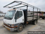 2001 MITSUBISHI FUSO FE639 FLATBED TRUCK