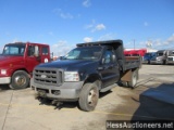 2005 FORD F350 STEEL DUMP TRUCK