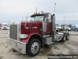 2008 PETERBILT 388 T/A DAYCAB, HESS REPORT ATTACHED, 810236 MILES ON ODO, E