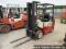 NISSAN 50 FORKLIFT, NISSAN ENG, 4 CYL, 6206 HOURS, PROPANE, 8460 GVW, 42