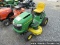 JOHN DEERE L118 RIDING MOWER, BRIGGS & STRATTON 22 HP V-TWIN ENG, GAS,