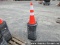 LOT OF 25 SAFETY CONES, 28" HT, STOCK # 52112