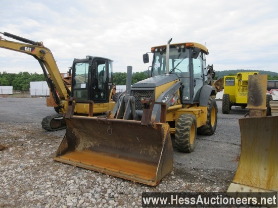 2011 JOHN DEERE 310SJ BACKHOE, JOHN DEERE 4045HT 4 CYL 92HP ENG, 8729 HRS,