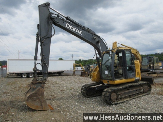 JOHN DEERE 135 G EXCAVATOR, ISUZU ENGINE, AM-4JJ1X, 4 CYL, 101 HP, 7985.5 H