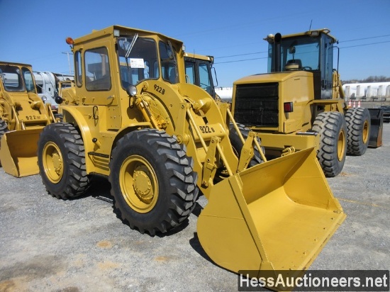 1968 CATERPILLAR 922B WHEEL LOADER, CAT 80 HP ENG, 17.5-25 TIRES, DIESEL, N