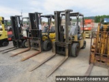 CAT GP 30 FORKLIFT, 8847 HOURS, GAS, 10170 GVW, 50" W, 107" L, 84&#