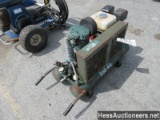 ROL-AIR 4090HK17 AIR COMPRESSOR, HONDA GX160 5.5 HP ENG, GAS, 16" W X 4