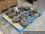 6 HEAVY DUTY SNATCH BLOCKS FOR WINCHING, STOCK # 52081