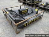 2021 AGROTK SKIDSTEER BUSH HOG MOWER, WORKING WIDTH 77", STOCK # 51731