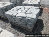 PALLET OF 1.5" IRREGULAR TUMBLED PAVERS, STOCK # 51602