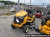 CUB CADET GS RIDING MOWER, 22.5 HP ENG, 365.3 HRS, GAS, 54" W X 72"