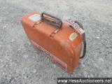 LINCOLN LN-25 SUITCASE WELDER, FEEDER, 8" W X 21" L X 13.5" H,