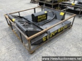 2021 MOWER KING SKIDSTEER BUSH HOG MOWER, WORKING WIDTH 77", STOCK # 5