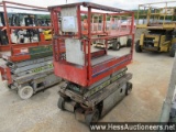 2004 SKYJACK SJ3215 SCISSOR LIFT, 801 HOURS, 24 V, 31" W X 71" L X