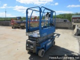 1999 GENIE GS 1930 SCISSOR LIFT, BATTERY, 618 HOURS, 30" W, 78" H