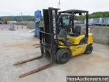 2007 HYUNDAI 30 D-7 FORKLIFT, KUBOTA 3.3L 4 CYL ENGINE, 63 HP, 8785 HOURS,