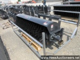 2021 JCT SKID STEER ANGLE BROOM, STOCK # 51565