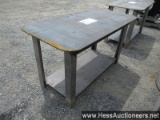 30" X 57" SMALL TABLE 5/16" TOP FOR WELDING, STOCK # 52190