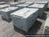 PALLET OF GAUGED COLONIAL WALLSTONE, STOCK # 51604