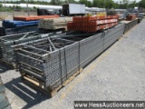 10 - 40" X 22â€™6" TEARDROP UPRIGHTS, 36 - 98" BEAMS, STOCK