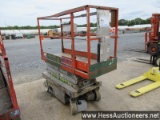 1996 SKYJACK SJ3219 SCISSOR LIFT, 562 HOURS, 24 V, 2500 GVW, 32" W X 80