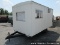 20â€™ 2" OFFICE TRAILER, NO TITLE, 16â€™ BOX, SPOKE WHEELS, S/A, SPRING SUSP, 17-14.5" TIRES