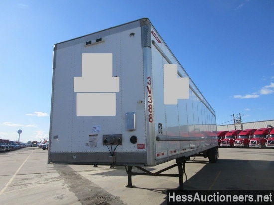 2016 GREAT DANE 53â€™ CCC-3314-01053 PLATE VAN TRAILER, 68000 GVW, T/A, AIR RIDE SUSP, 445/50R22.5 S