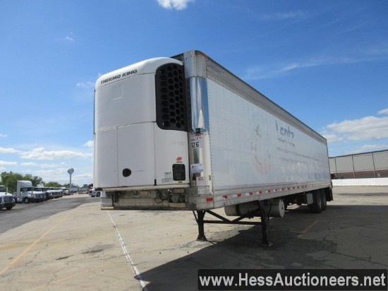 2007 GREAT DANE 46â€™6&#34; L X 12â€™6&#34; H X 96&#34; W REEFER TRAILER, 68000 GVW, CLOSED TANDEM, 