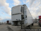 1992 GREAT DANE 48â€™ REEFER TRAILER, 65000 GVW, T/A, SPRING SUSP, LP22.5 ON STEEL WHEELS, DIESEL TH