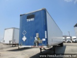 1999 STRICK 53â€™ X 102" VAN TRAILER, TITLE DELAY,  65000 GVW, T/A, AIR SUSP, 75R22.5 ON STEEL 