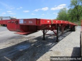 1996 ASI TRUSS ROLLER TRAILER, TITLE DELAY, 68000 GVW, T/A, SPRING SUSP, 70R22.5 ON STEEL WHEELS, 48