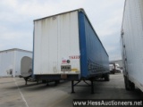 2005 UTILITY TS2CHA 53â€™ X 102" TAUTLINER TRAILER, 65000 GVW, T/A, SPRING SUSP, 295/75R22.5 ON 