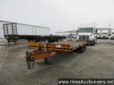 2002 ECONOLINE MP423DE FLATBED TAG TRAILER, 24000 GVW, T/A, SPRING SUSP, 8-14.5 ON STEEL WHEELS, 27â