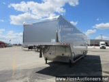 2018 INTEC ENCLOSED GOOSENECK 36â€™ L X 102" W X 10â€™6" H TRAILER, 14000 GVW, DEXTER AXLES,