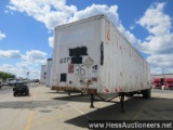 1993 WABASH 48â€™ L  102" W DRY VAN TRAILER, STORAGE ONLY, NO DOORS, 68000 GVW, T/A, SPRING SUSP