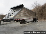 2013 TRAVIS 39â€™  BELLY DUMP TRAILER, SELLING OFFSITE IN PORTERSVILLE, PA, 85000 GVW, 20000 LB AXLE