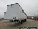 1992 GREAT DANE 48â€™ DRY VAN TRAILER, 65000 GVW, T/A SPRING SUSP, 295/75R22.5 ON STEEL WHEELS, 13â€