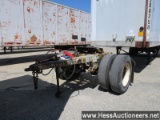 1999 WABASH 9â€™ CONVERTOR DOLLY TRAILER, TITLE DELAY, 75R24.5 TIRES, S/A, 96" W, STOCK # 51595