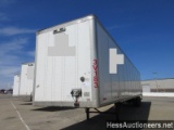 2011 WABASH DVCVHPC DURAPLATE 53â€™ X 102" VAN TRAILER, 68000 GVW, T/A, AIR SUSP, 75R22.5 ON ST