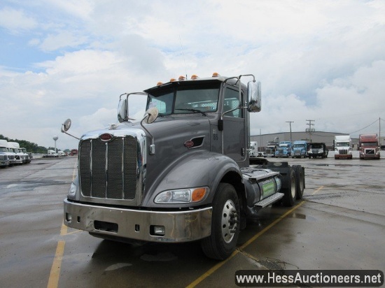 2014 PETERBILT 384 CNG FUEL T/A DAYCAB, HESS REPORT ATTACHED, 283434 MILES ON ODO, ECM 83298, 52000 