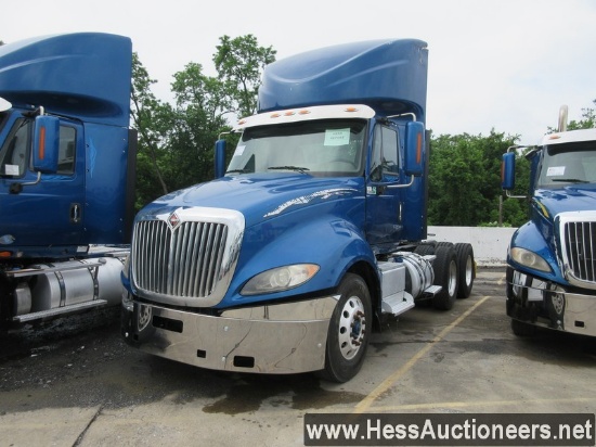 2016 INTERNATIONAL PROSTAR T/A DAYCAB, 505928 MILES ON ODO, ECM 505930, 58350 GVW, CUMMINS ISX 6 CYL