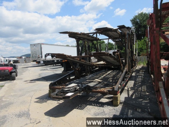 2001 COTTRELL 42' X 102&#34; CAR CARRIER, 45000 GVW, T/A, 36320 LT WT, AIR SUSP, 255/70R22.5 ON ALUM