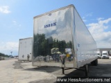 2005 UTILITY 53' X 102" DRY VAN TRAILER, NO VIN PLATE, T/A, AIR SUSP, 295/80R22.5 ON STEEL WHEEL