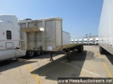 1979 RAVENS 45' X 96" FLATBED TRAILER, 73280 GVW, SPREAD AXLE, AIR SUSP, 11R24.5 ON ALUM OUTSID