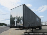 2005 UTILITY TS2CHA 42' CURTAINSIDE TRAILER, 65000 GVW, T/A, SPRING SUSP, 295/75R22.5 ON STEEL WHEEL